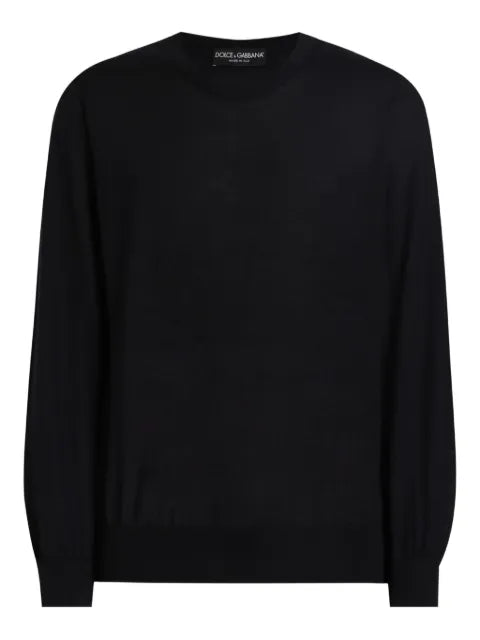 Dolce & Gabbana round-neck cashmere sweater