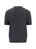 BOSS waffle-knit cotton sweater
