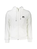 Cavalli Class logo-patch zip-up hoodie