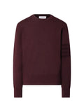 Thom Browne 4-Bar Ottoman Milano-stitch sweater