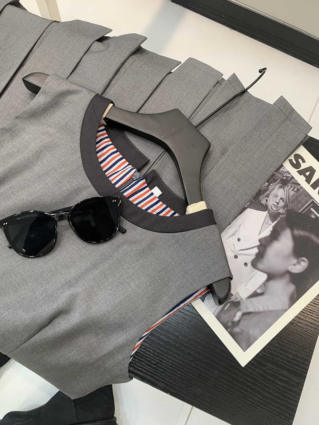 Thom Browne Women's Pleated Vest Skirt