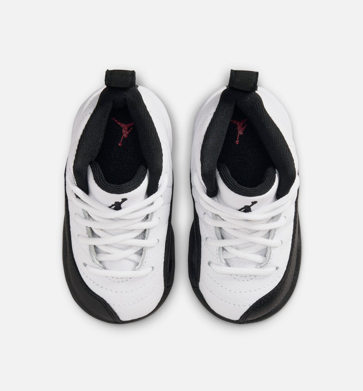 Air Jordan 12 Retro Taxi Infant/Toddler Lifestyle Shoe – White/Black/Taxi