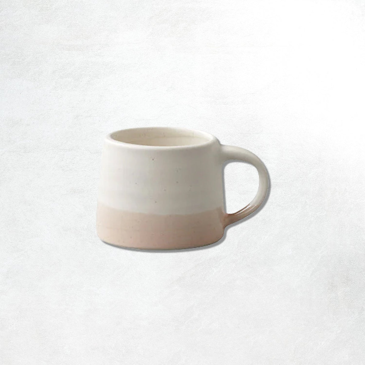 Kinto SCS Mug 110ml: White / Pink Beige