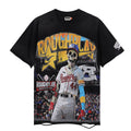 Rough Play Skeleton Baseball Graphic T-Shirt
