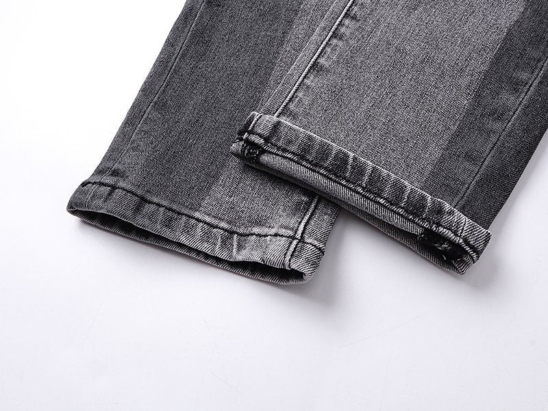 Purple Brand Gray Washed Jeans