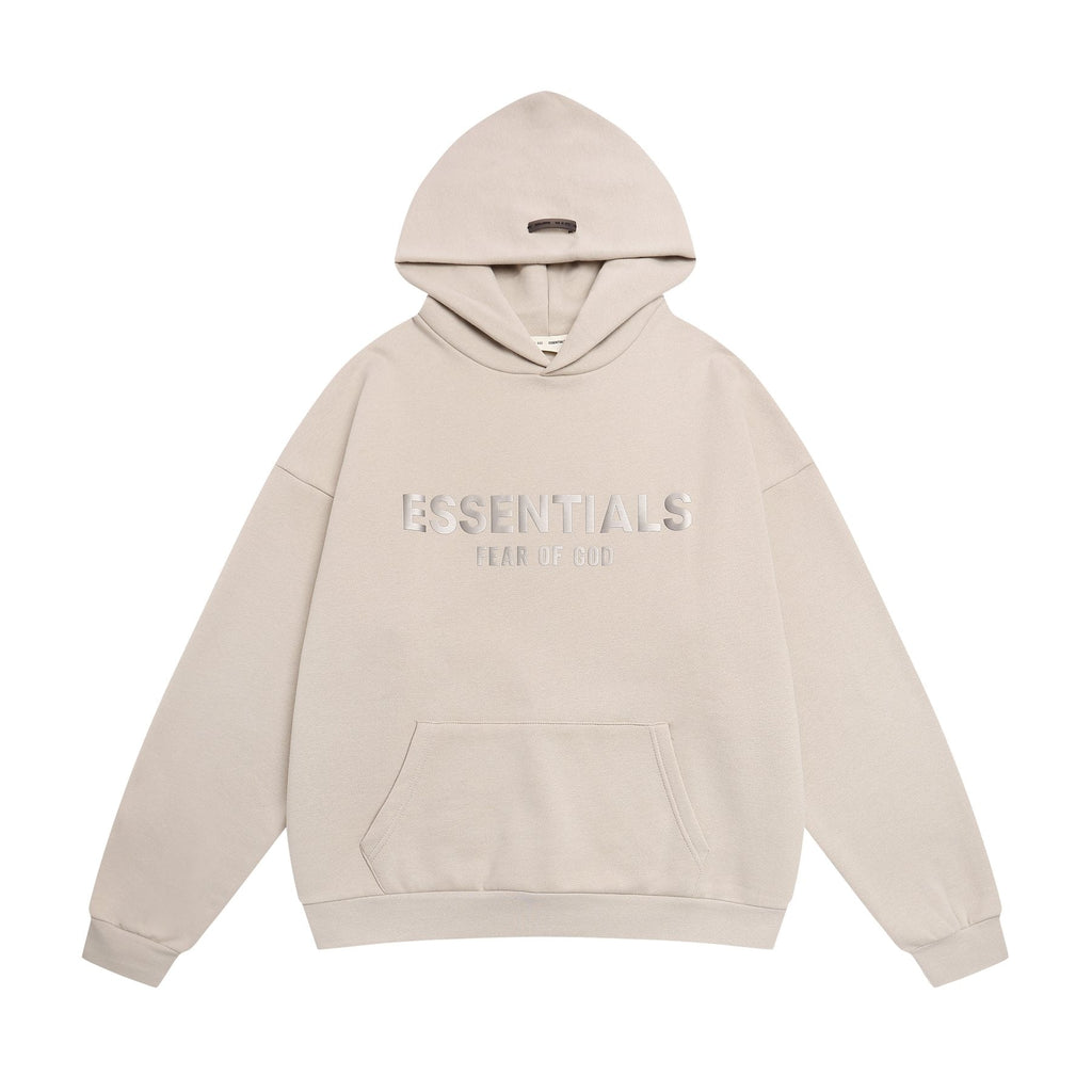 Fear of God Embossed Logo Pullover Hoodie