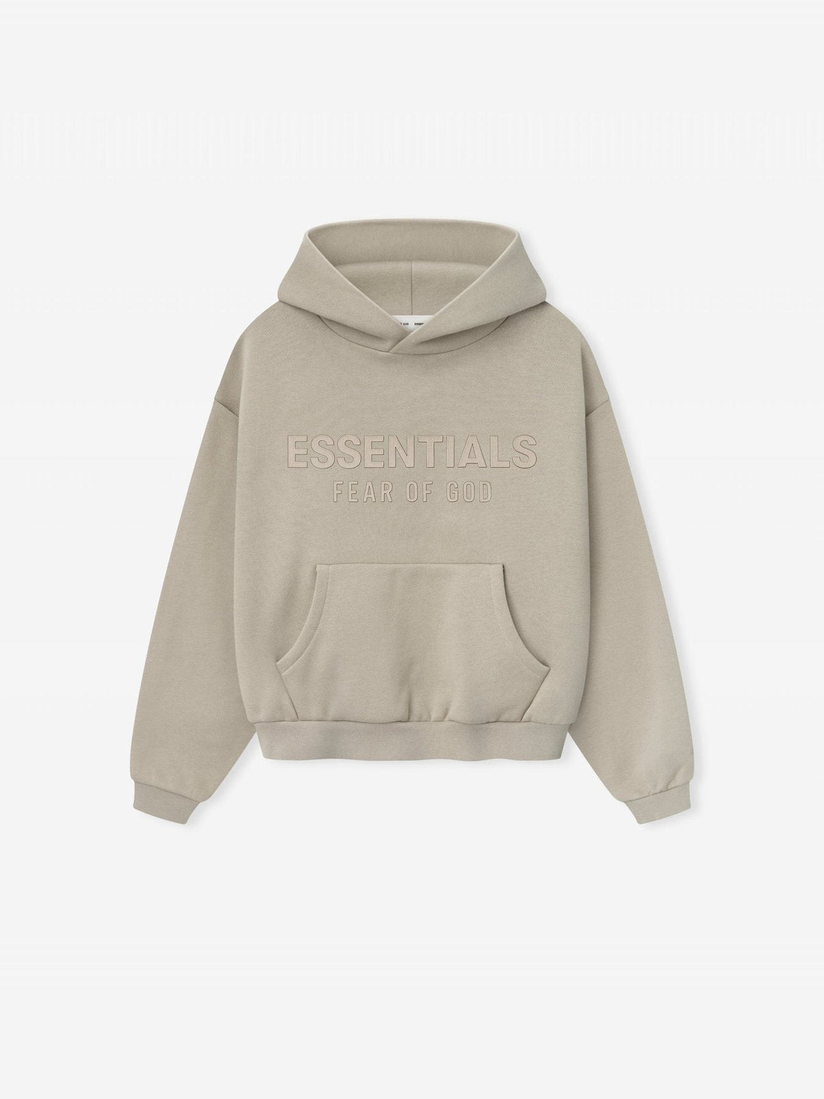 Fear of God Embossed Logo Pullover Hoodie