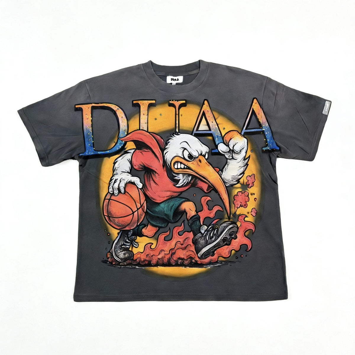 DUAA Duck Basketball Graphic T-Shirt