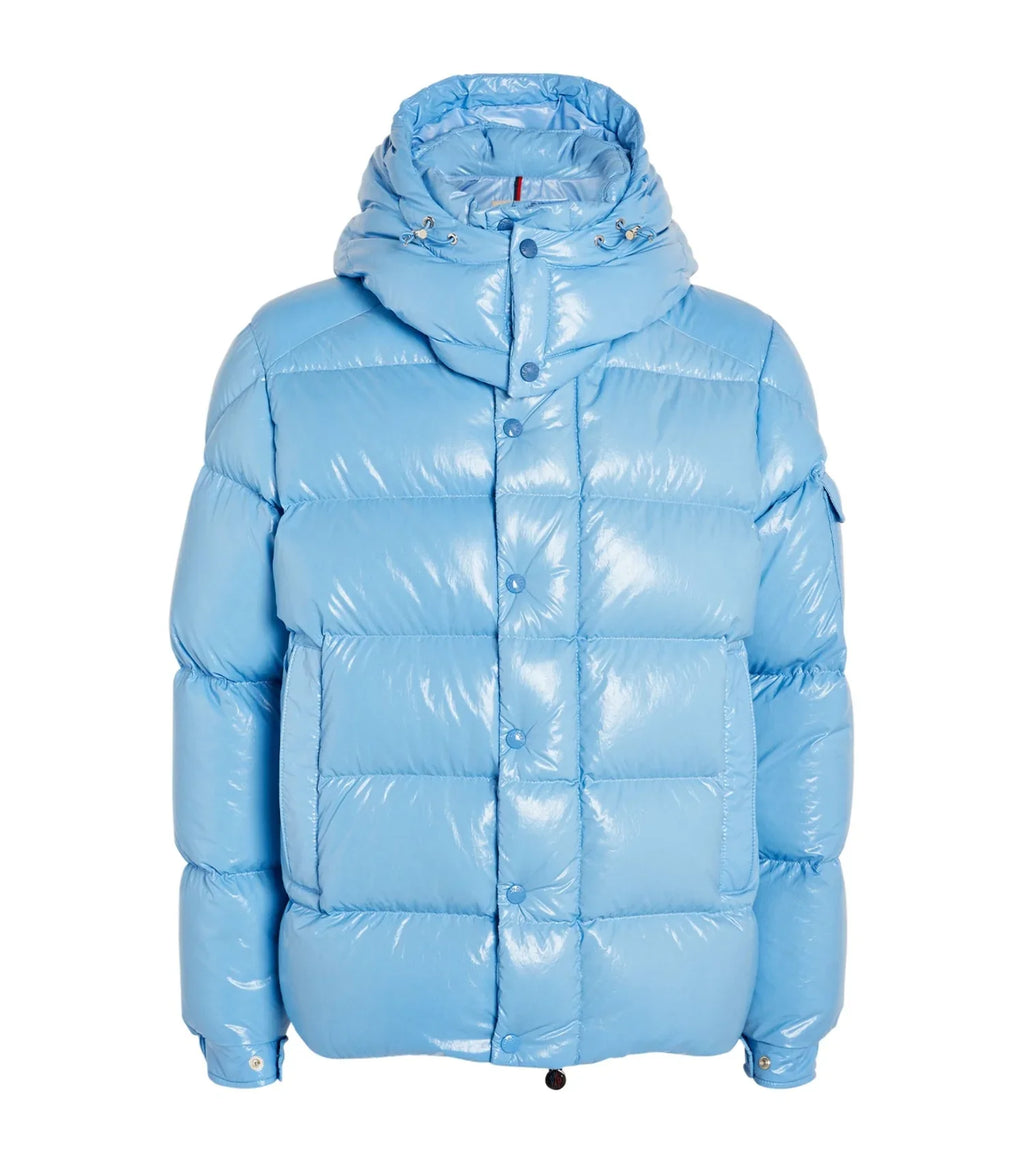 Moncler Maya 70 Jacket in Sky Blue