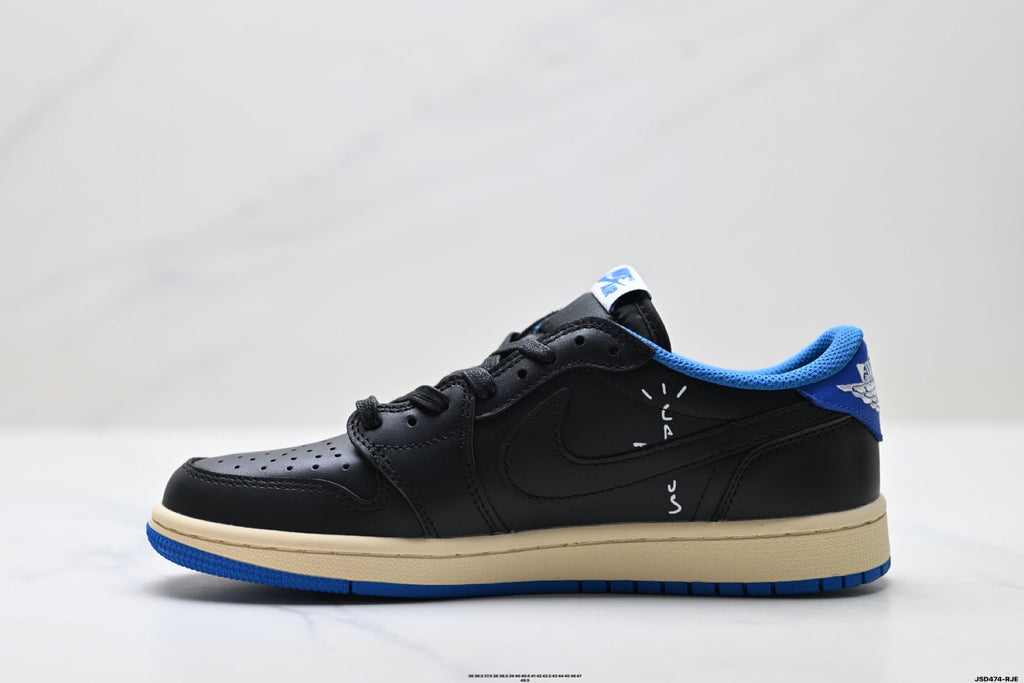 Nike Low-Top Sneakers Black Blue Beige Unisex Collaboration Edition Style 63