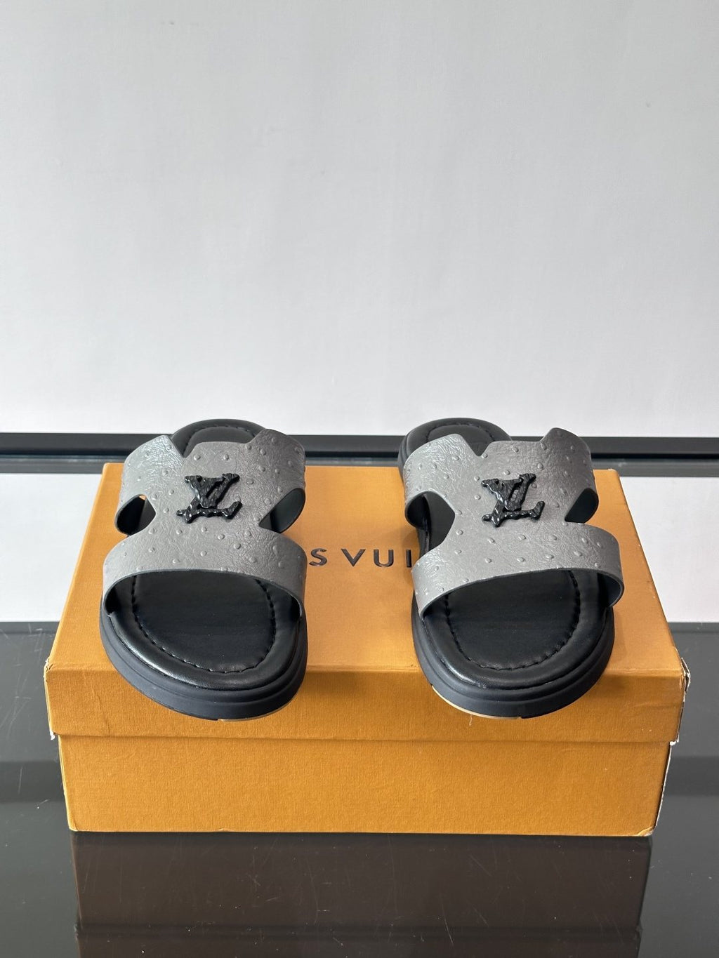 Louis Vuitton Isola Monogram Slide Sandals - Molded Footbed