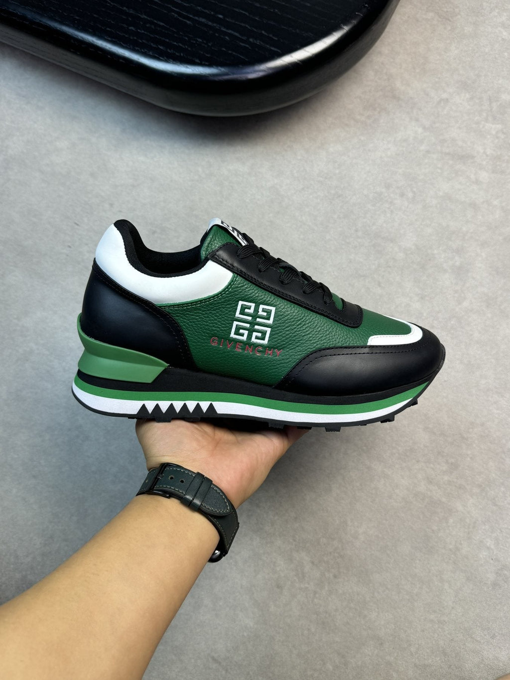 Givenchy Paneled Low-Top Sneakers