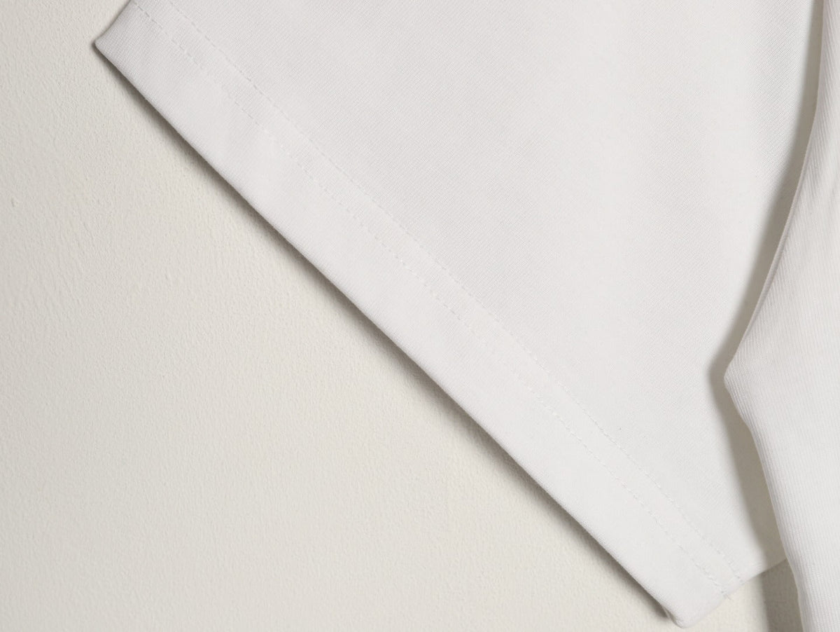 Louis Vuitton L.V.M. and Equipe Lettering Short-Sleeve T-Shirt - White